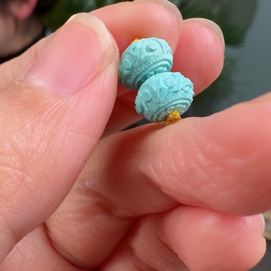 绿松石珠宝奇石未镶嵌