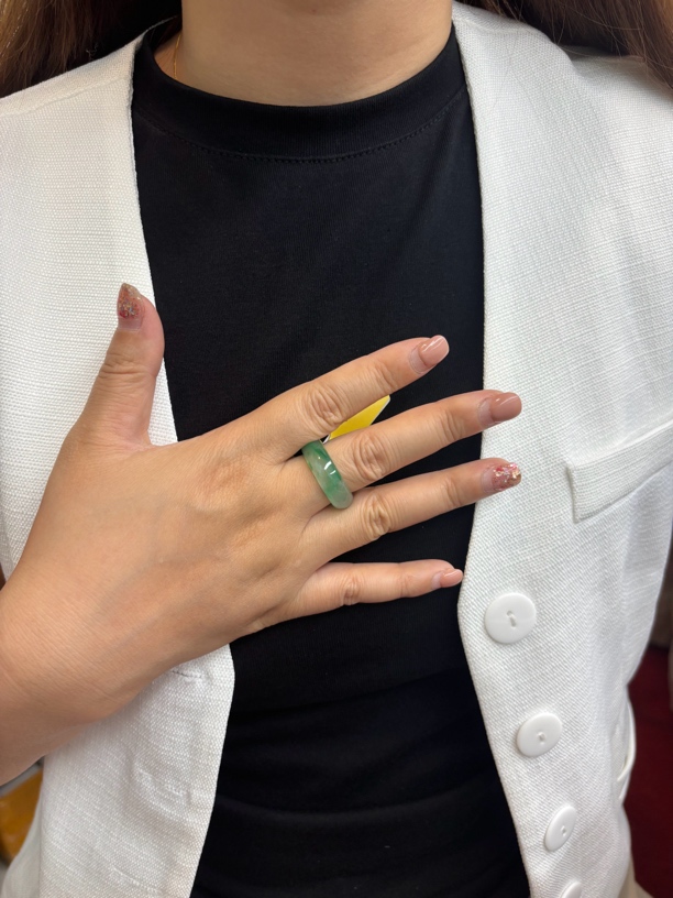 纯天然非洲翠戒圈多样性发货