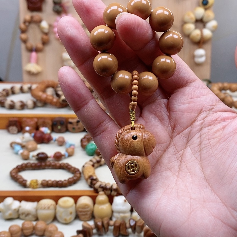 【闪购商品】吊坠猴头核桃@**儿猴头小马手捻