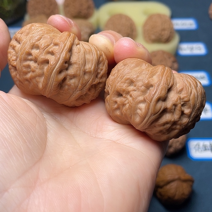 吊坠文玩核桃元宝44.6