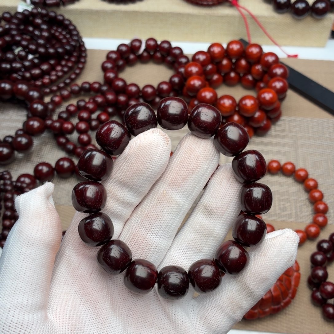 污***王小叶紫檀手串/手链13/14