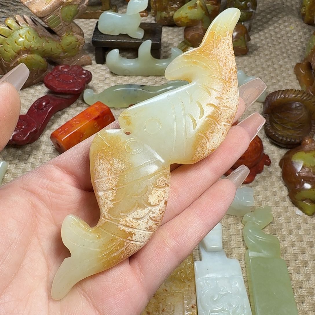 白玉菩提吊坠挂件