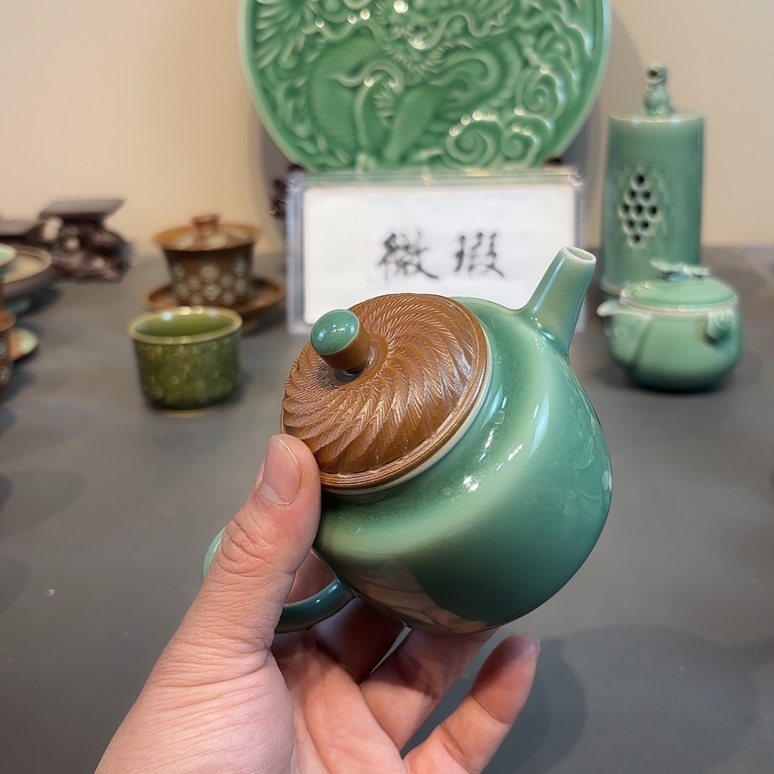 瓷片龙泉青瓷福利青瓷