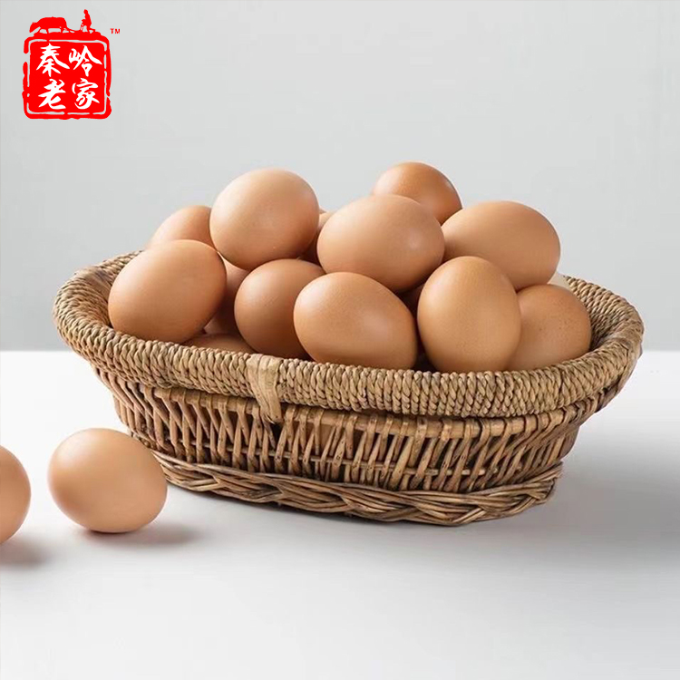 秦岭老家红壳鸡蛋 （托盘装）每托约3.7斤 6托 商南县城区配送