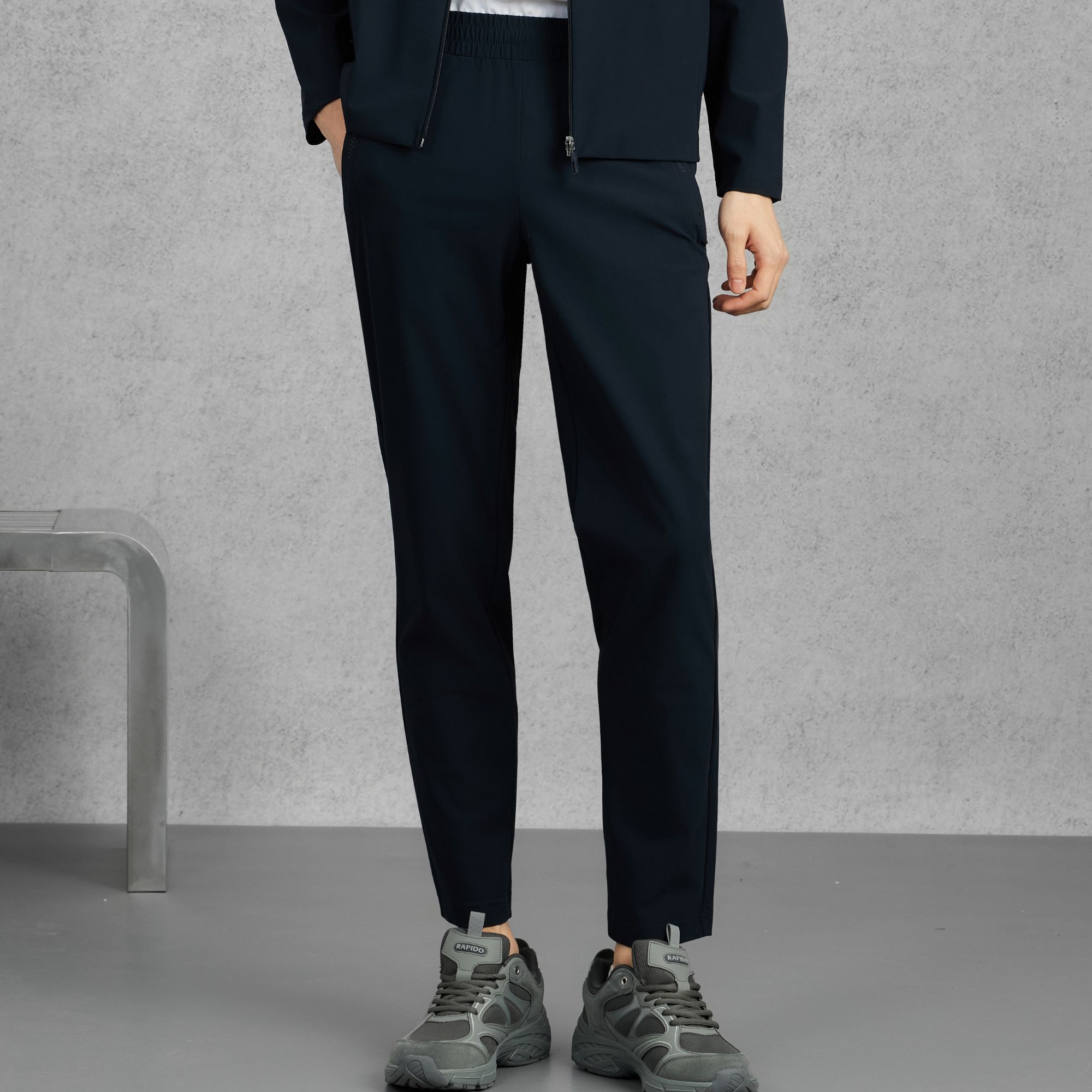 【新品】RAPIDO雳霹道25春男士直筒简约休闲时尚修身长裤CN5278G06