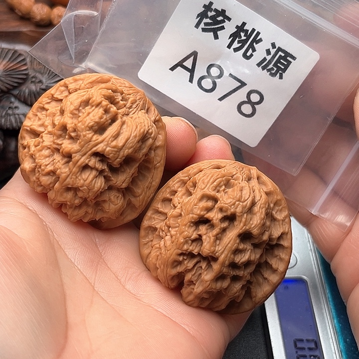 文玩核桃吊坠将军榜47