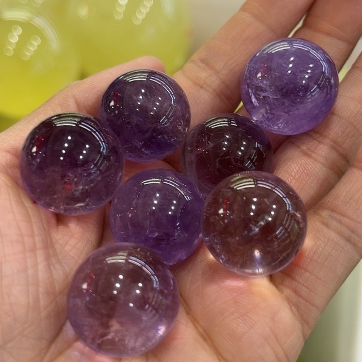 【闪购商品】水晶摆件球未镶嵌