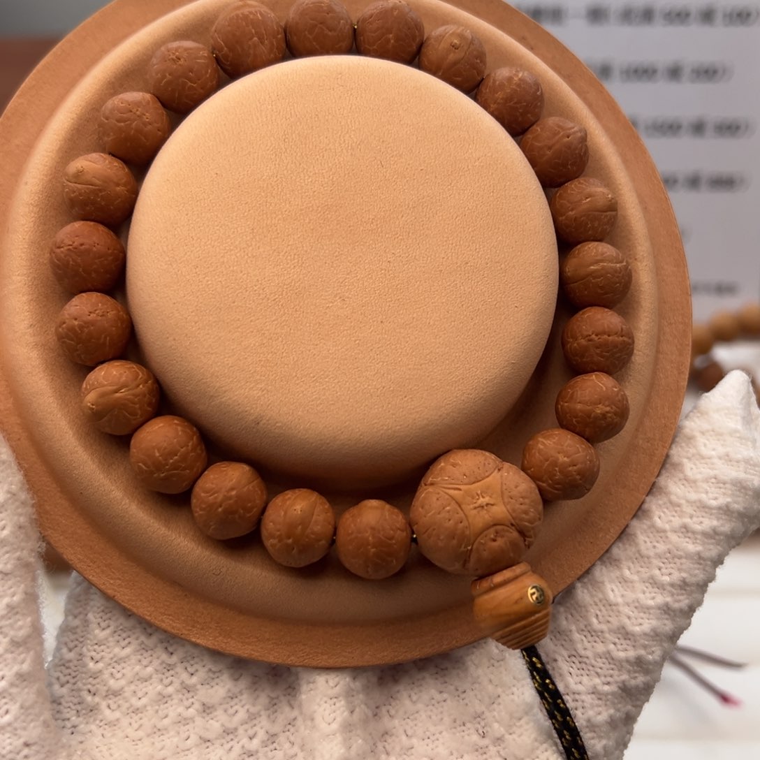 凤眼菩提吊坠10.9-11.1锦柚树王单圈皮质超头货