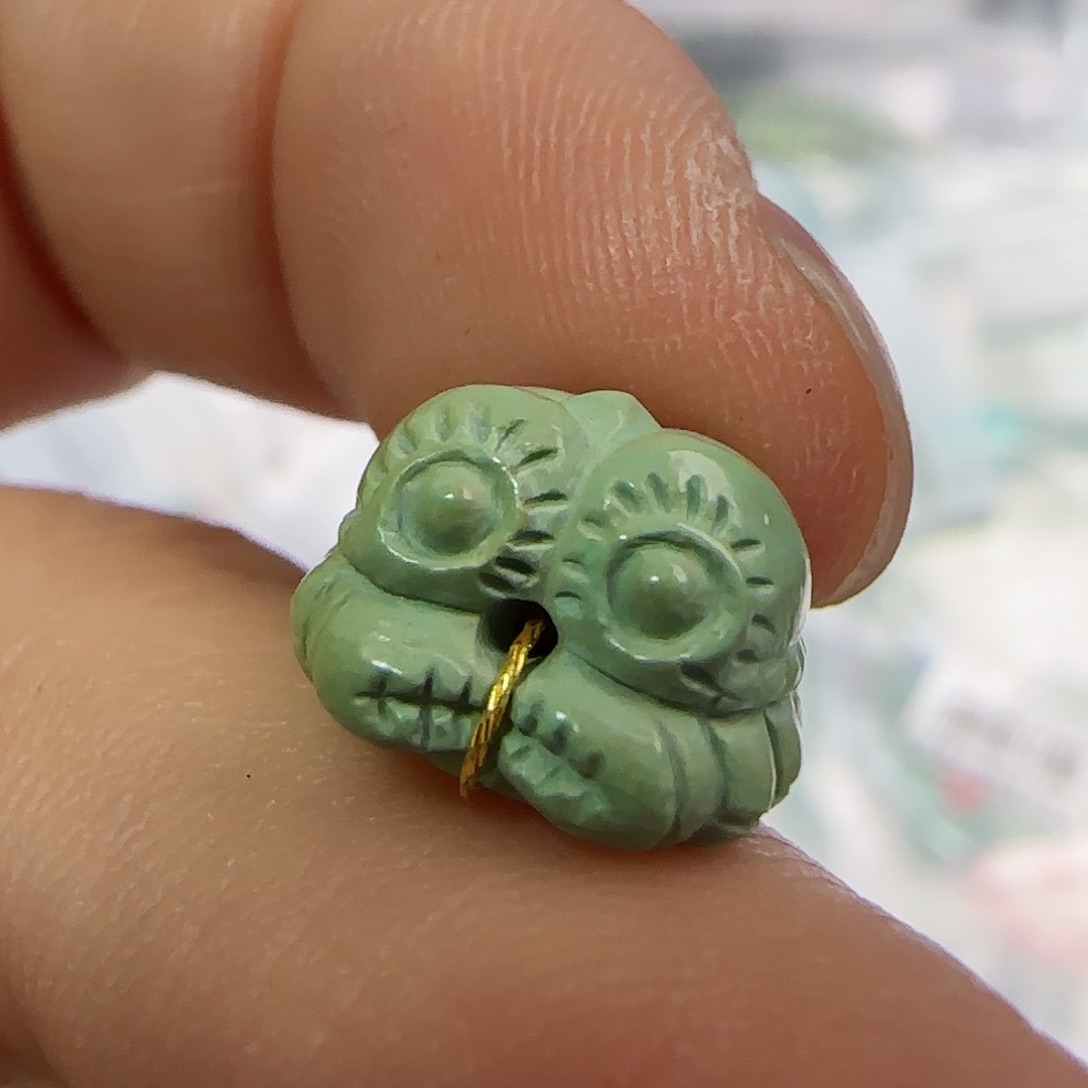 绿松石珠宝半成品未镶嵌