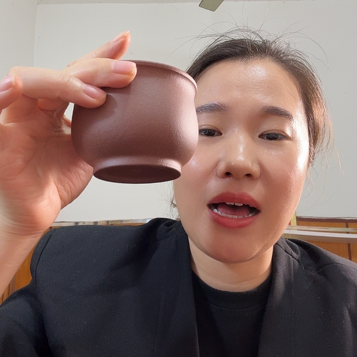 紫砂茶壶原矿紫泥主人杯200cc