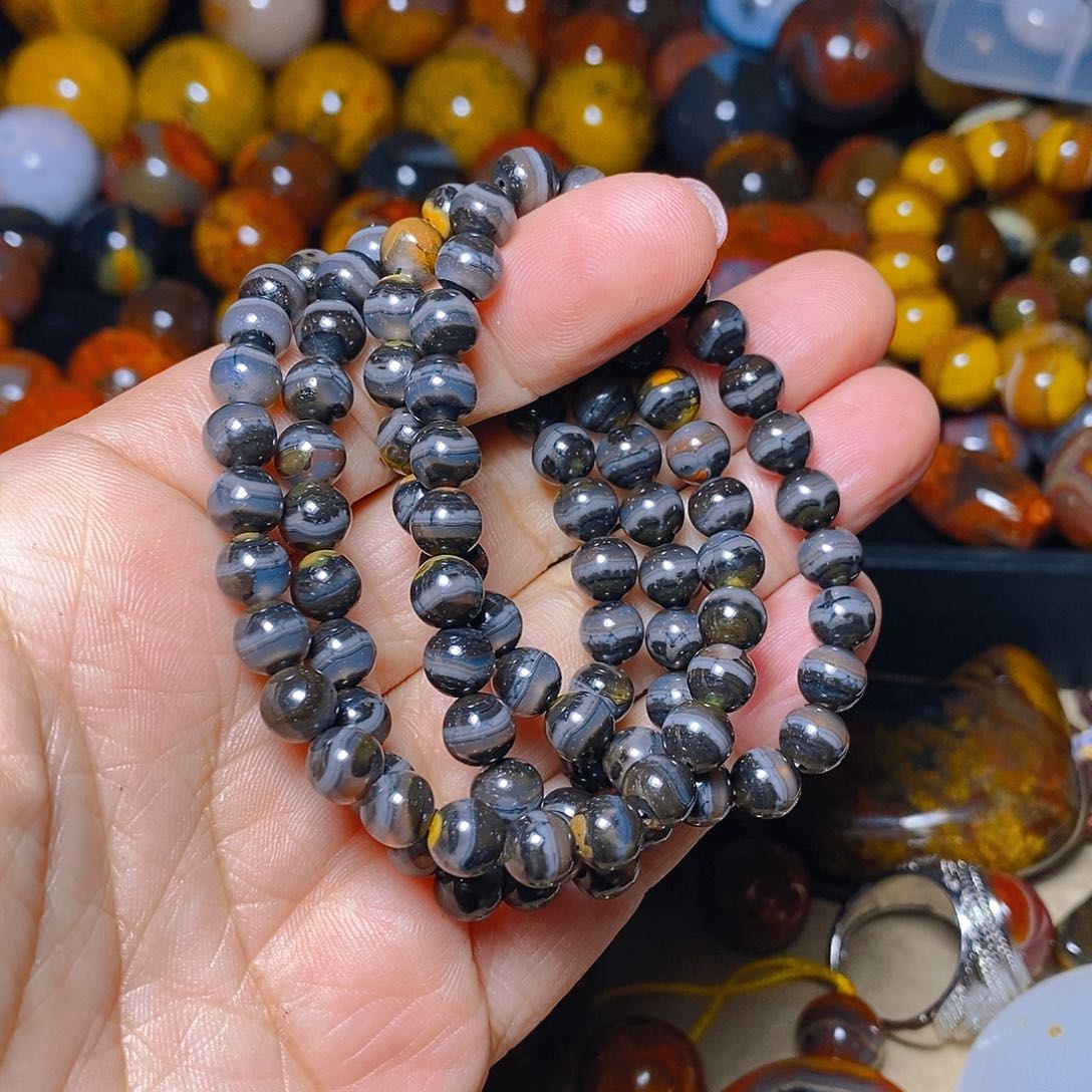 未镶嵌颈饰玛瑙/玉髓啊****对