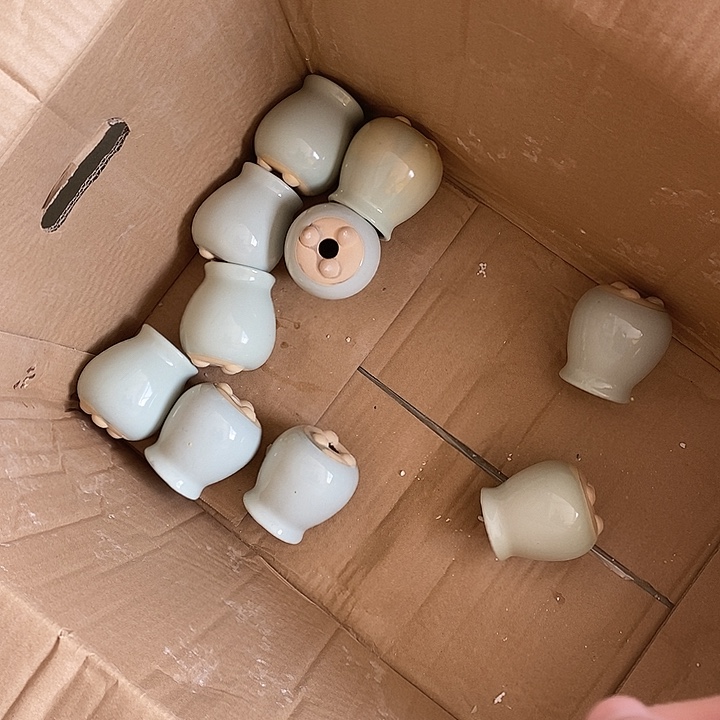 红陶【满10米包邮默认微瑕疵】10个瑕疵大