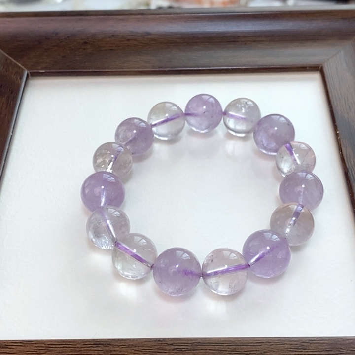 默****未镶嵌水晶手链紫水