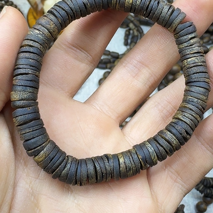 沉香碎屑沉香沉水片片珠单圈
