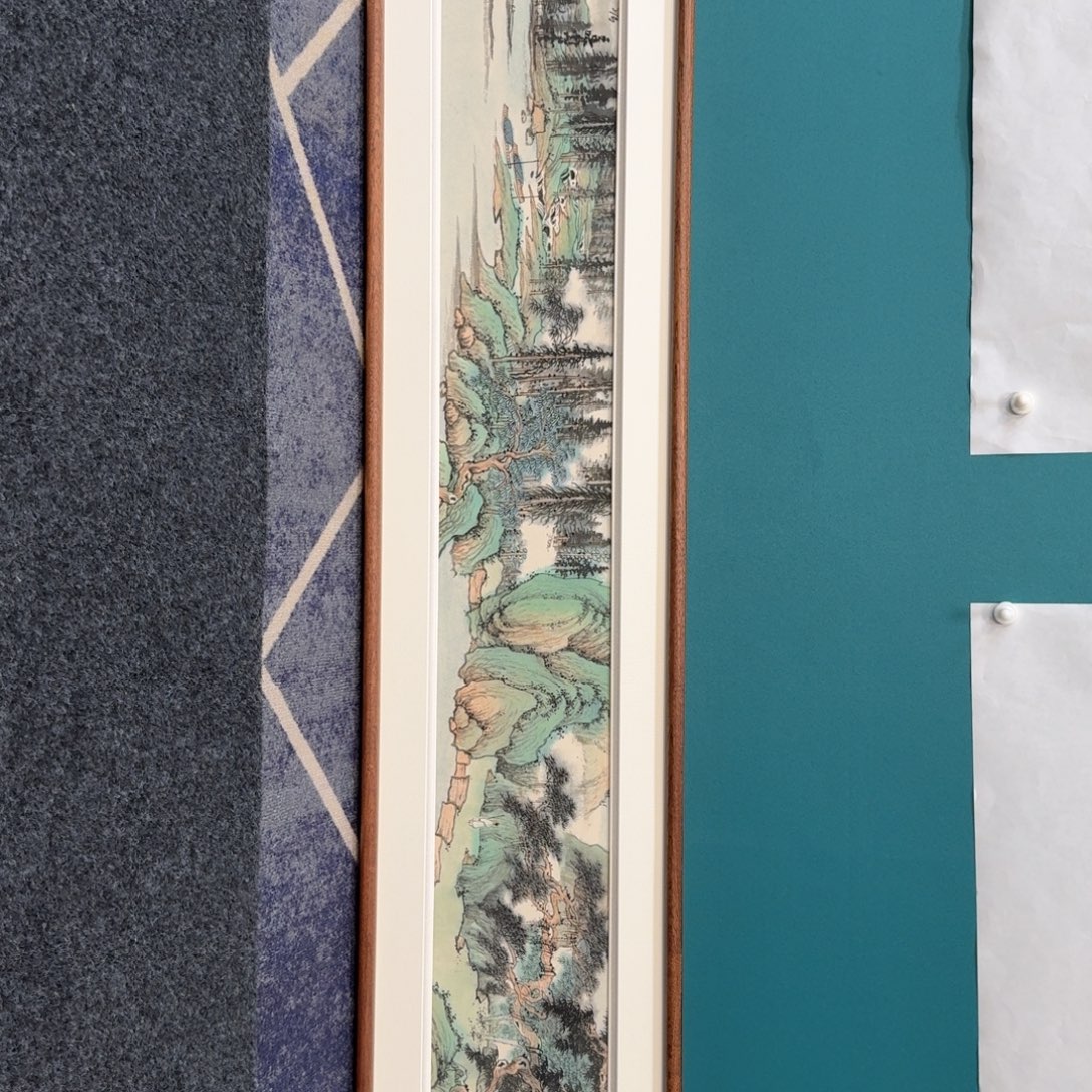 随***心国画国画作品山水花鸟纯手绘