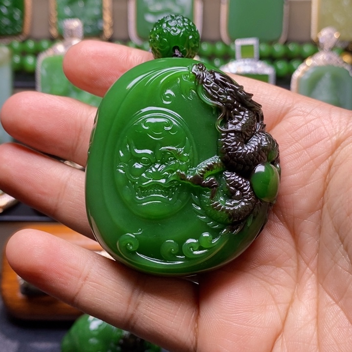 吊坠(不含链)未镶嵌和田玉哋*