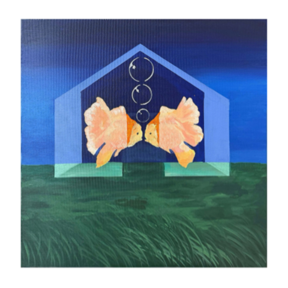 【双鱼2】50*50 高级小众艺术感挂画