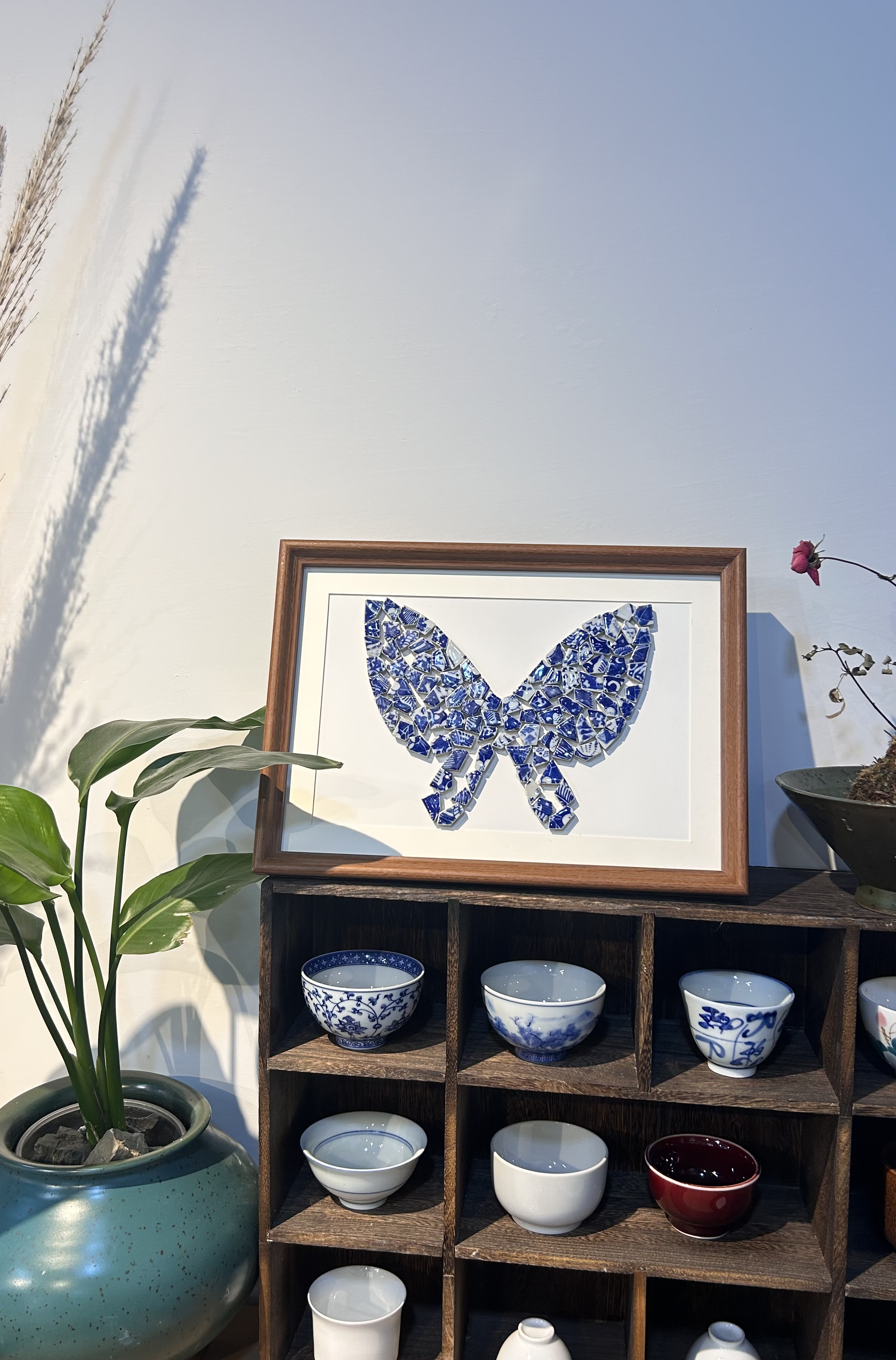 06景德镇陶瓷手工艺品挂画摆件中式复古尺寸33*22