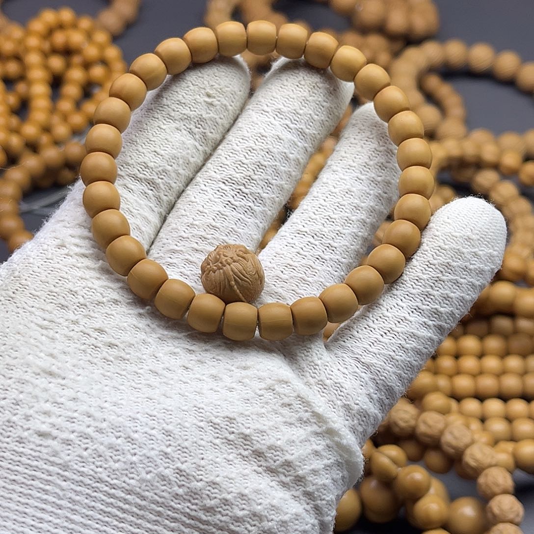 骄***子猴头核桃手串8.1全品直切原色