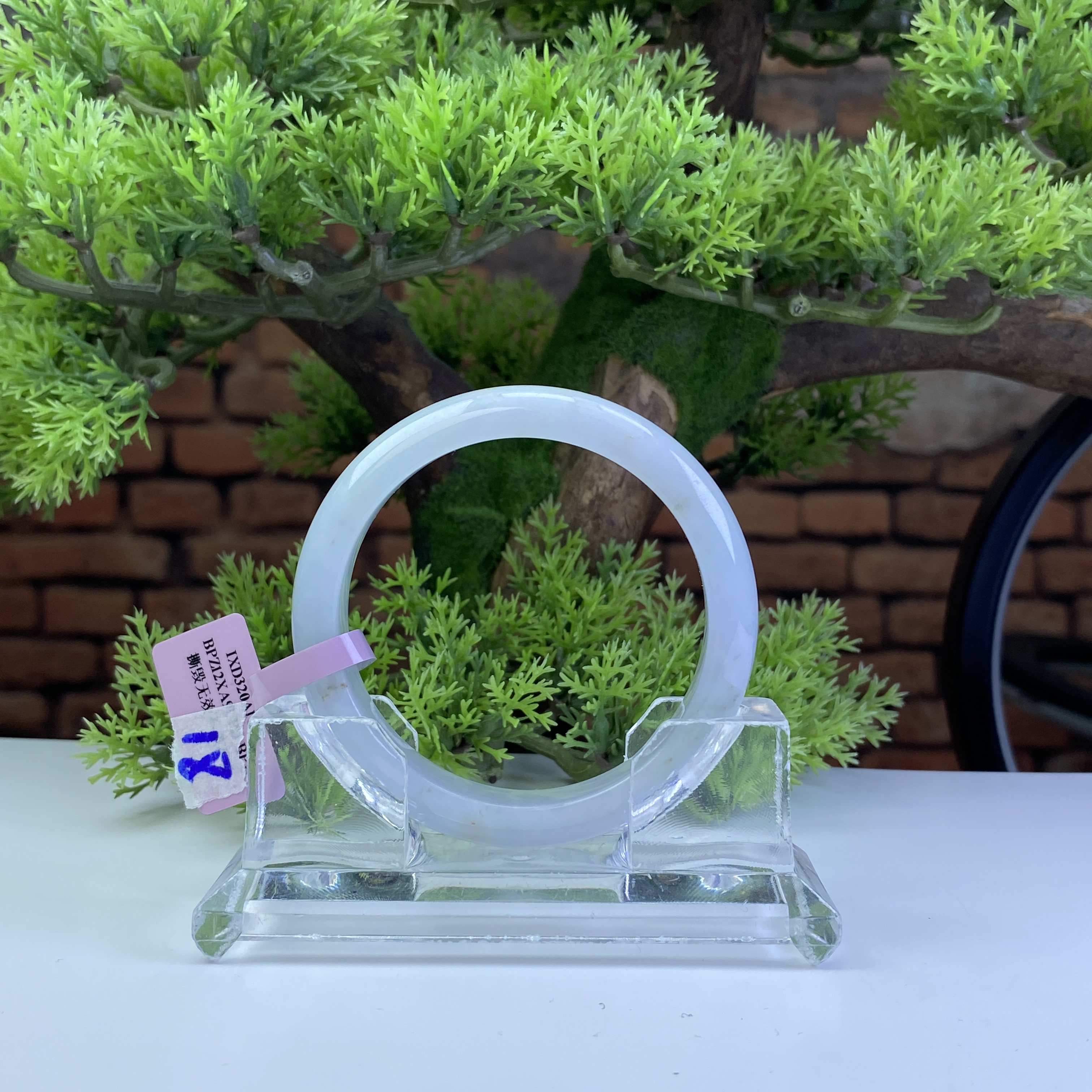 57【刀客砍价王】妮妮-天然缅甸A货翡翠手镯 J18