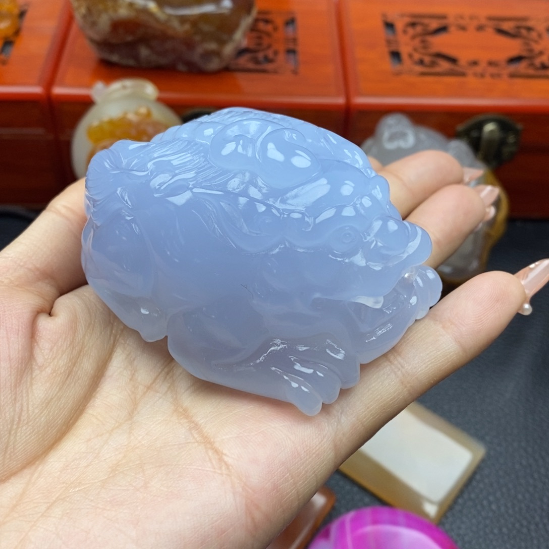 玛瑙/玉髓手把未镶嵌