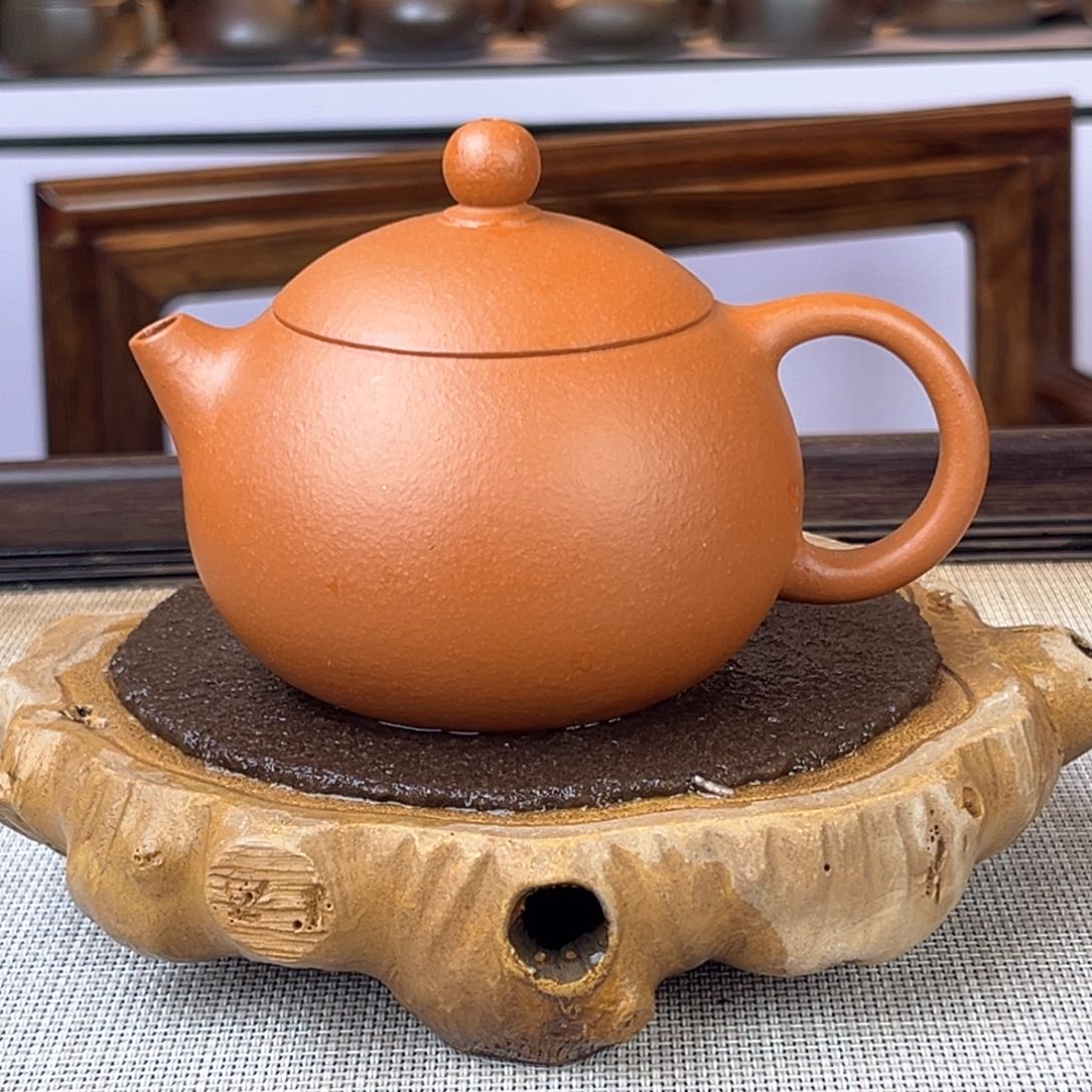 紫砂茶壶宜兴小红泥200cc