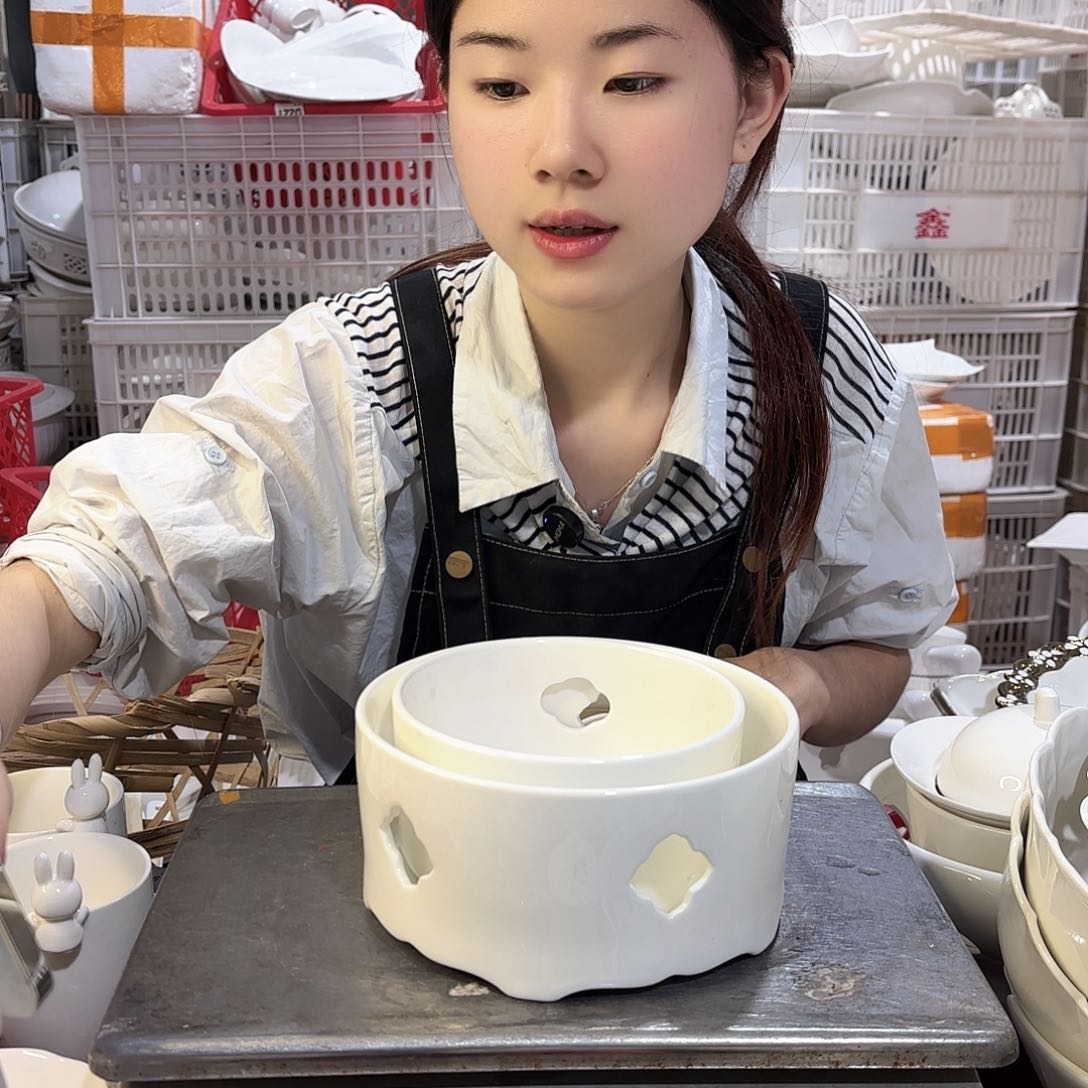盘微瑕产品………一大一小炉