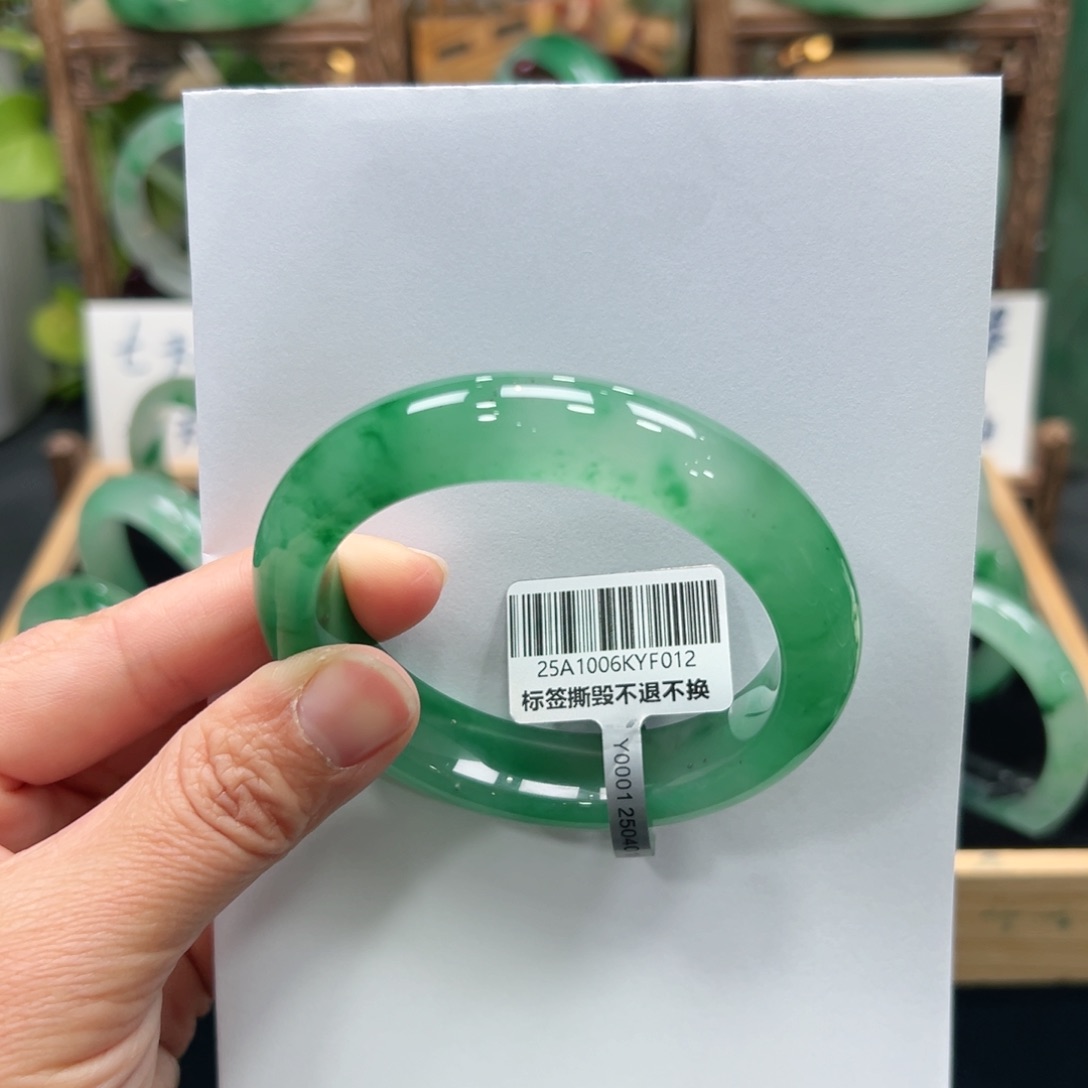 ✎***慧石英质玉未镶嵌手镯➕佳佳56