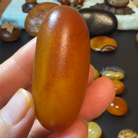 石***亿石材原石桌面摆件