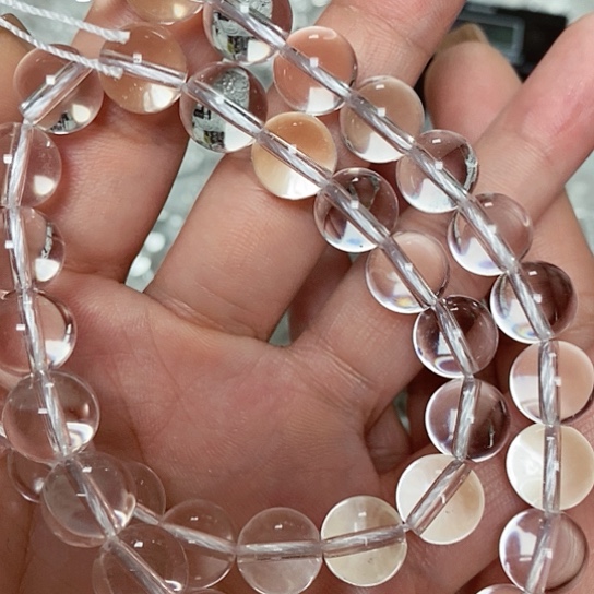 水晶手串未镶嵌三*水晶029