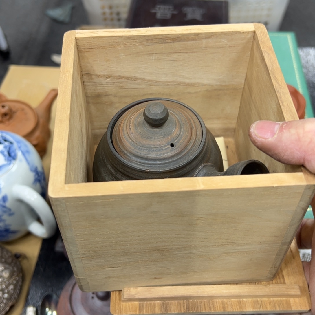 C***爸陶瓷日本中古工艺品摆件