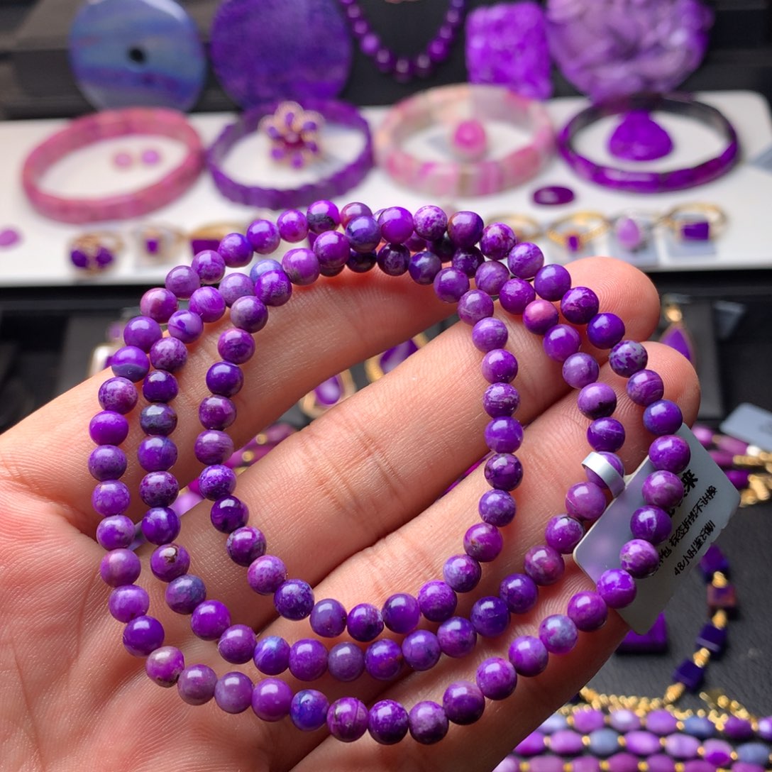 苏纪石（舒俱来）手串未镶嵌