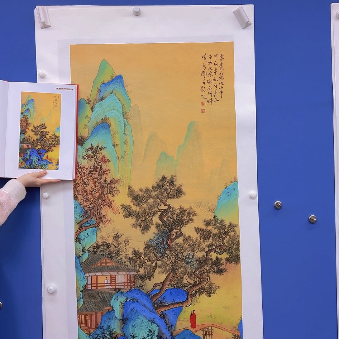 国画多次参加国内外书画