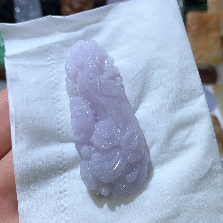 翡翠颈饰未镶嵌挂件