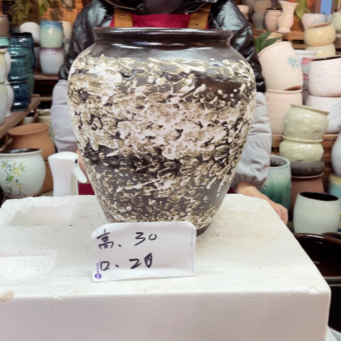 紫砂花盆高度30口径20