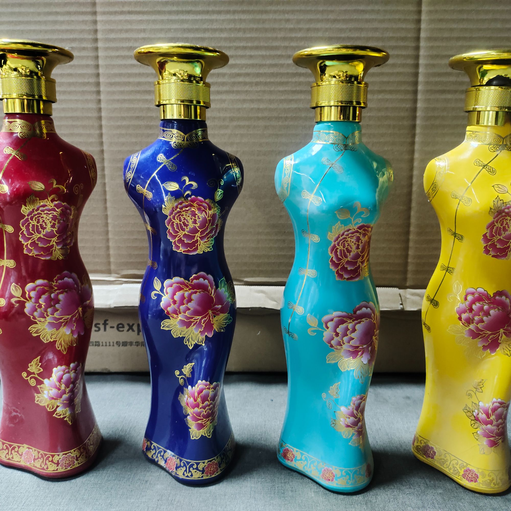 香得盛旗袍美酒纯粮酿造五粮酒【简装发货】LQ52度500