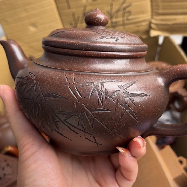 茶壶段泥紫砂壶的制作