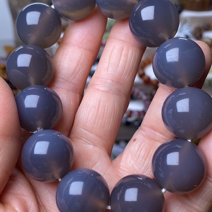 玛瑙/玉髓未镶嵌手链