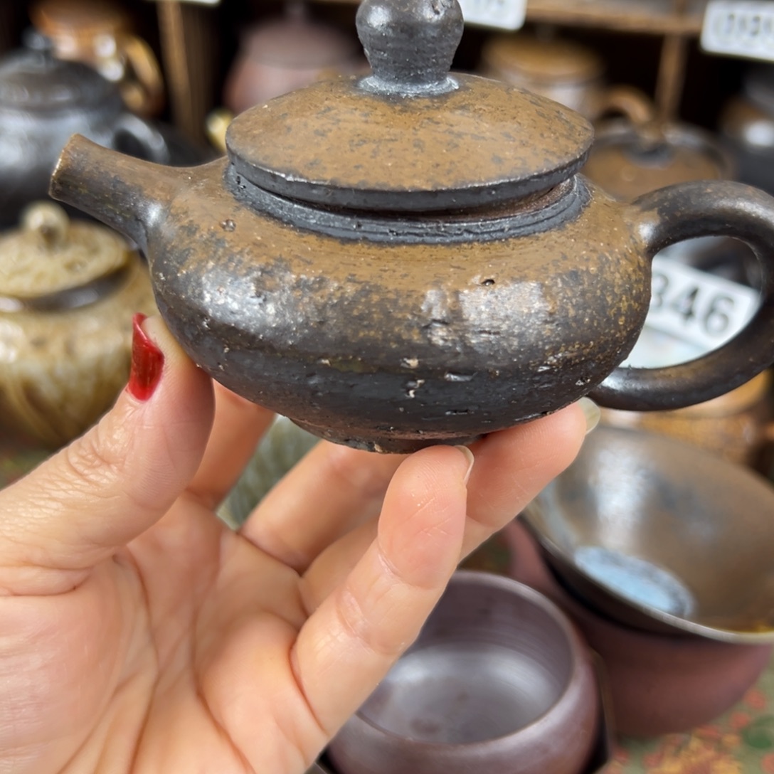 柴烧茶器柴烧茶器主人壶