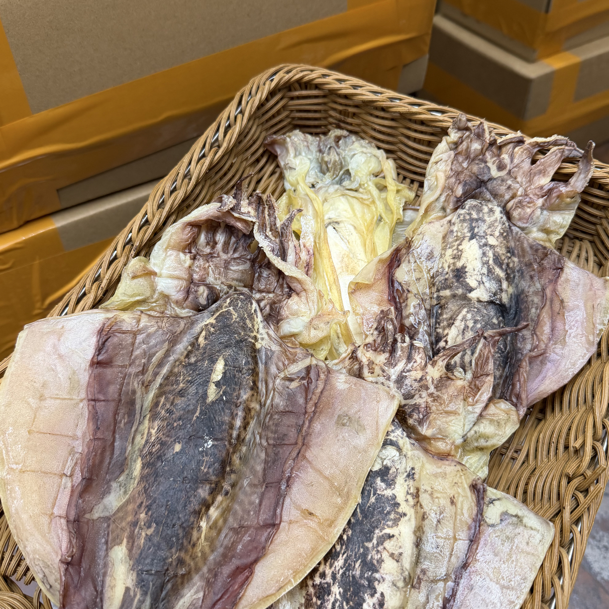 佟妈煌煌墨鱼干500克（金蚝伴侣）