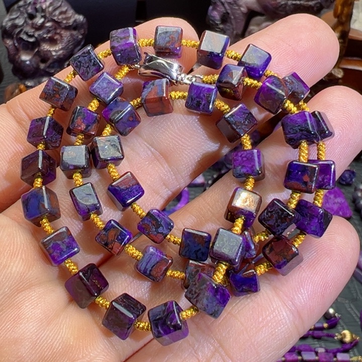 苏纪石（舒俱来）项链银S925镶嵌