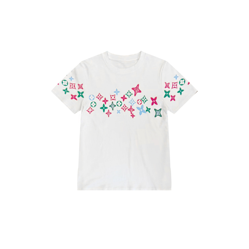 【大妮专属】（代名词）25百搭时尚简约重工印花圆领短袖男女款