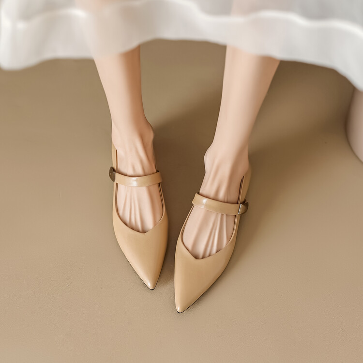 99  时尚舒适女单鞋中跟浅口大码瓢鞋春秋款MDMLDAC1150