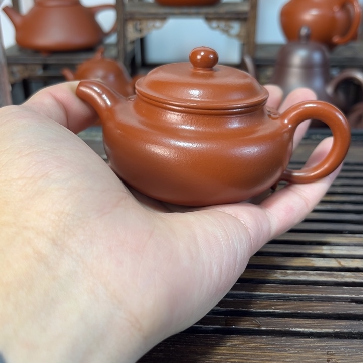 紫砂茶壶原矿紫砂手工制作