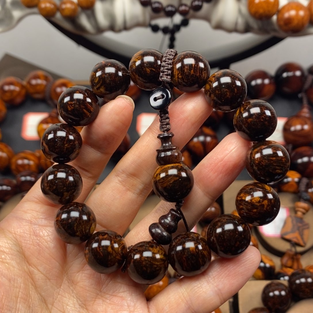 【闪购商品】黄花梨/降香黄檀1.5黑金爆满花纹