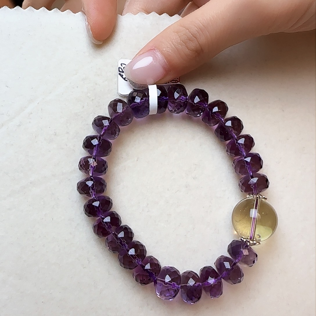 水晶手链未镶嵌大气上档次