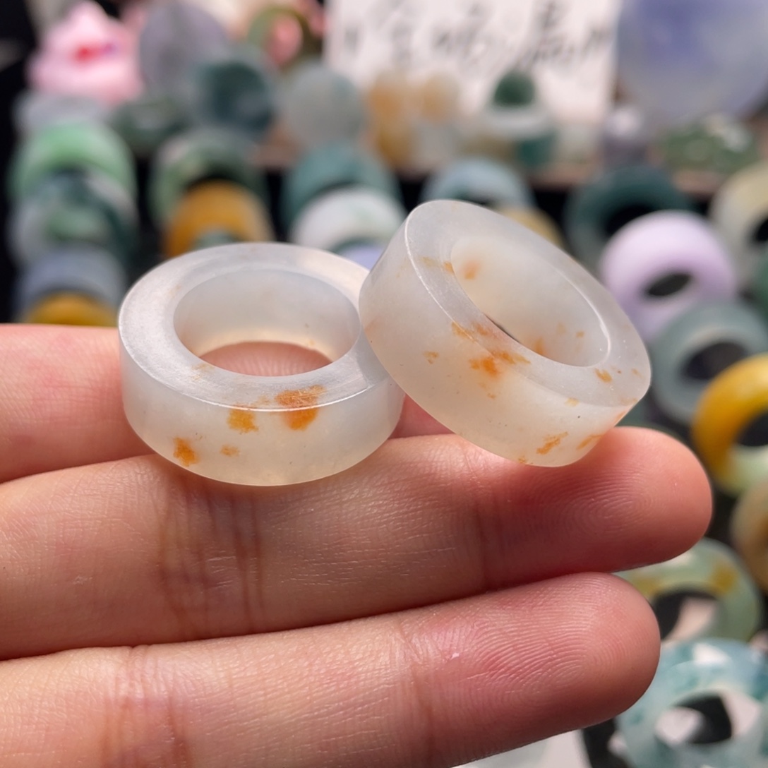 定制翡翠未镶嵌  桂花糕（任选1）