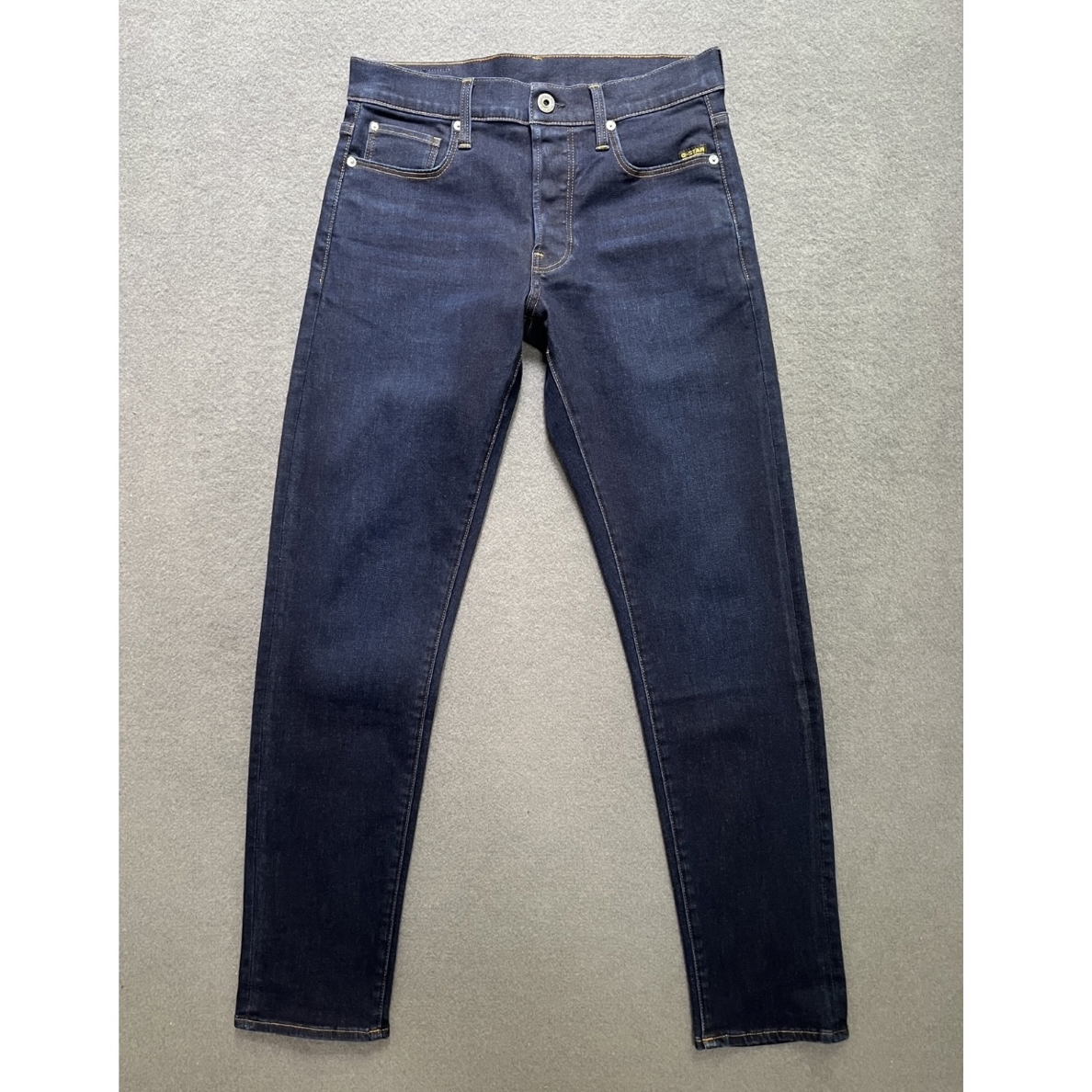 [GS] 3301基础款 深蓝色 春夏款男士直筒带修身 时尚潮流