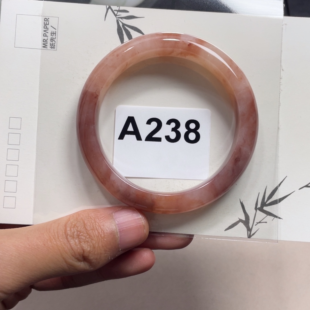 石英质玉未镶嵌手镯55.9