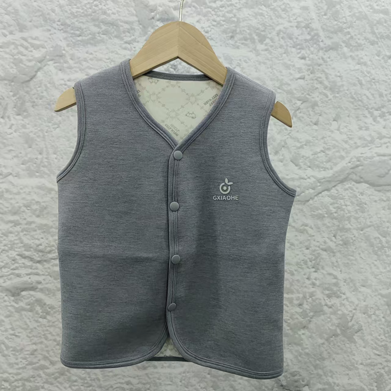 温感云朵绒马甲随机